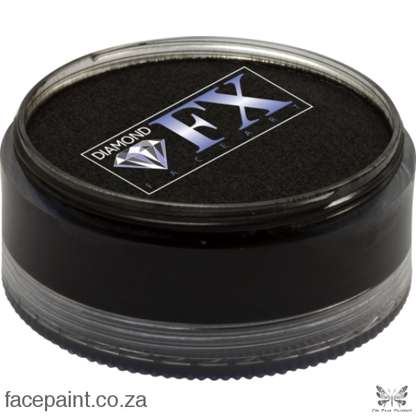 Diamond FX Face Paint Essential Black www.facepaint.co.za