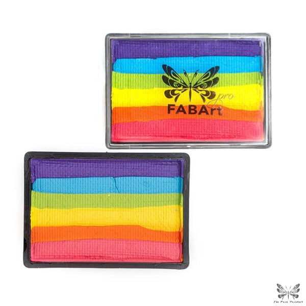 FABArt Pro Face Paint One Stroke Pretty Rainbow