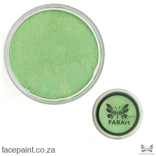 FABArt Pro Face Paint Shimmer Soft Green